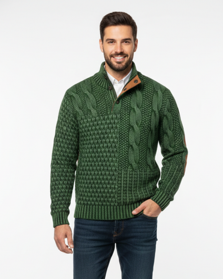 Oliver Bradley - Jacob Stand-Collar Sweater 2