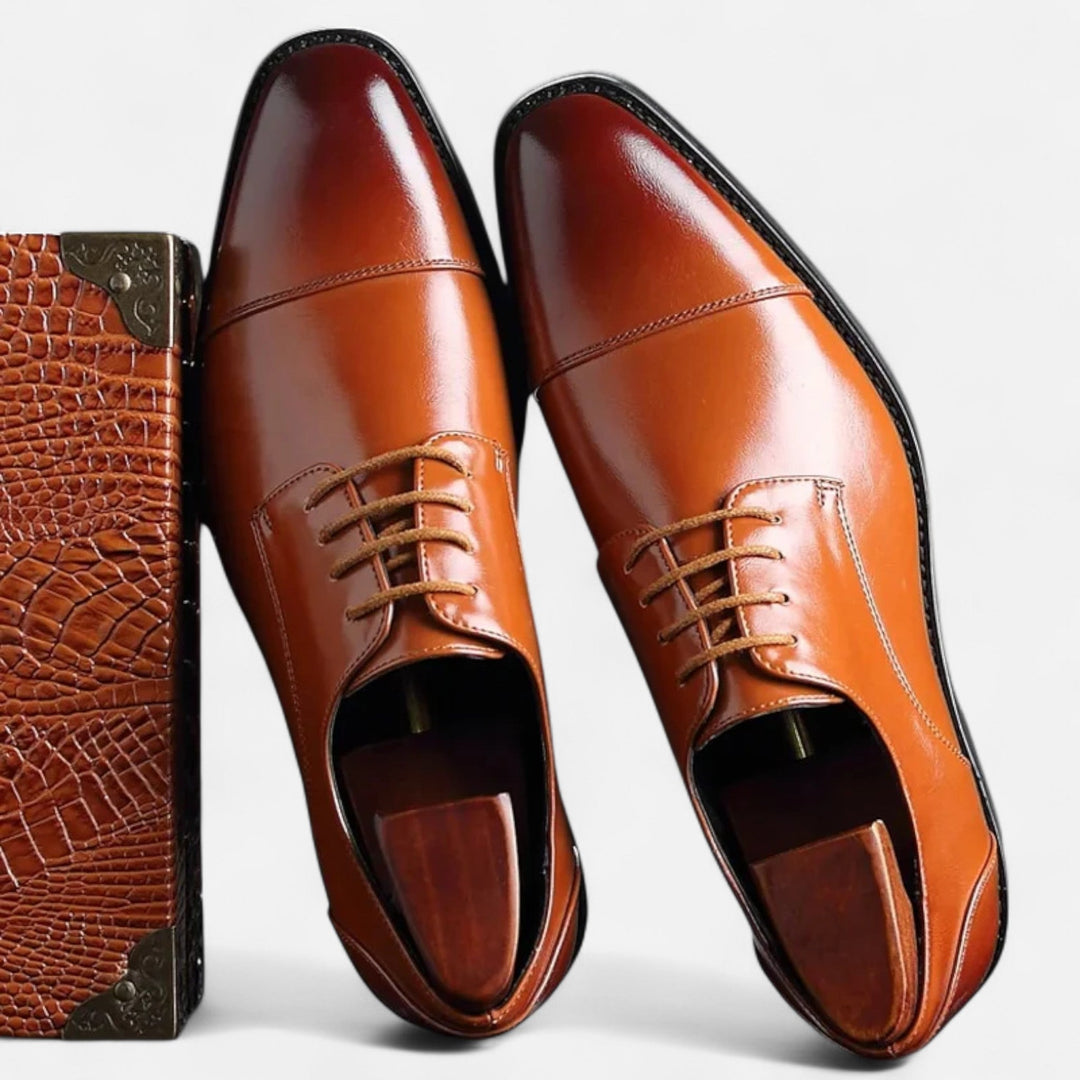 Oliver Bradley - Jared Cap-Toe Oxfords