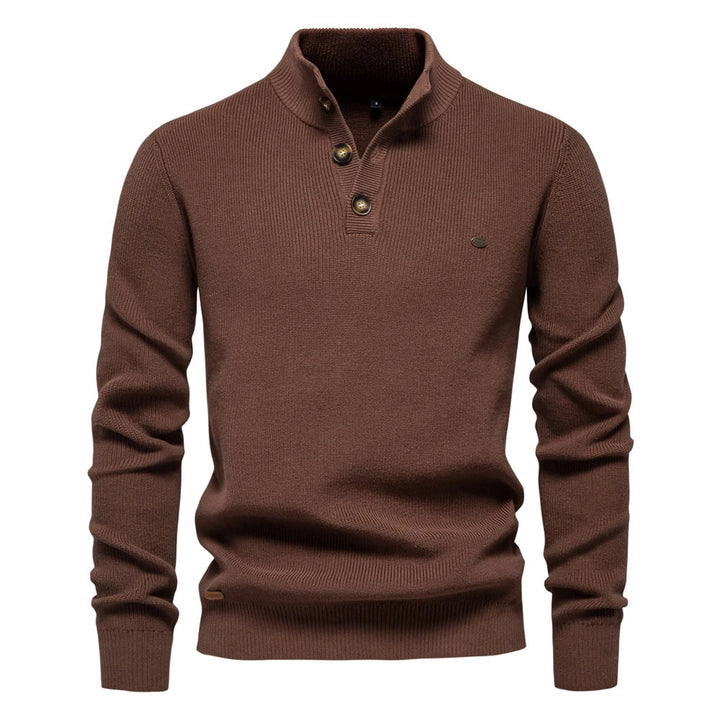 Oliver Bradley - Joel Button-Front Sweater 7