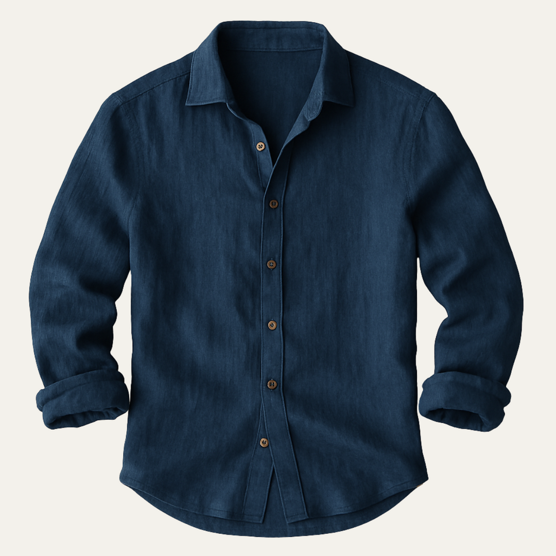 Oliver Bradley - Joshua Band-Collar Shirt 5