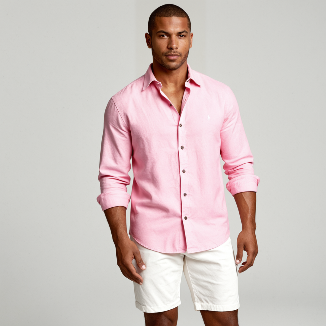 Oliver Bradley - Joshua Band-Collar Shirt 9