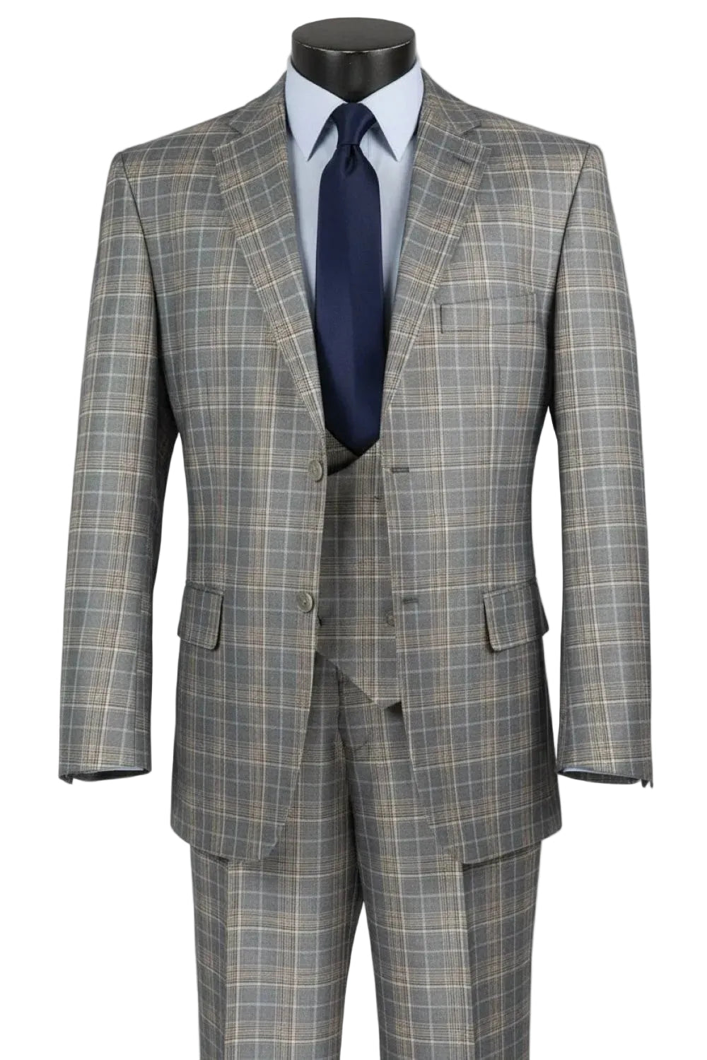 Oliver Bradley - Justin Plaid Suit