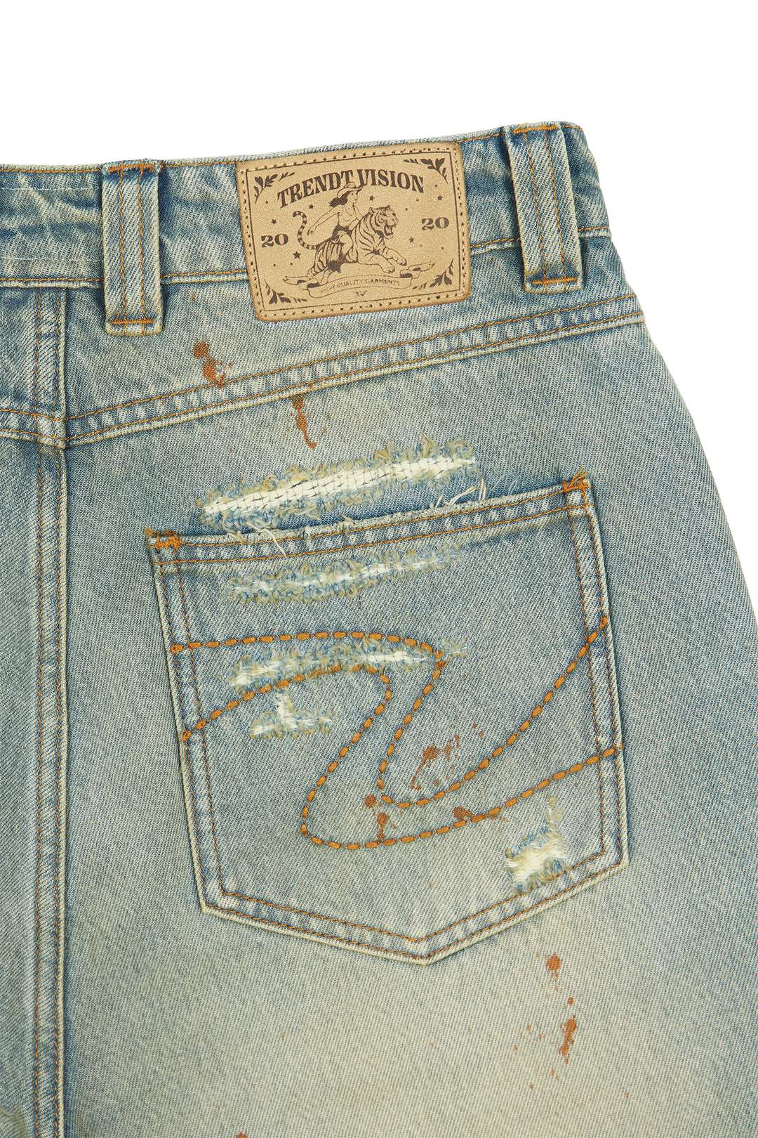 Oliver Bradley - Keith Distressed Jeans 7
