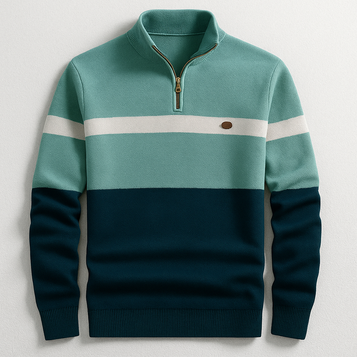 Oliver Bradley - Landon Quarter-Zip Sweater 2