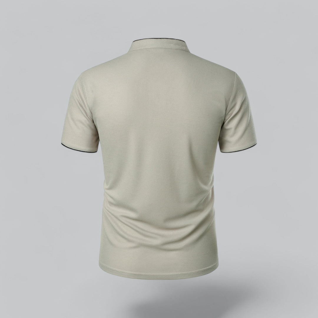 Oliver Bradley - Lane Mandarin-Collar Polo 4