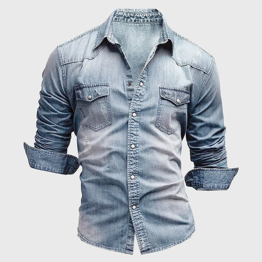 Oliver Bradley - Lane Snap-Front Shirt