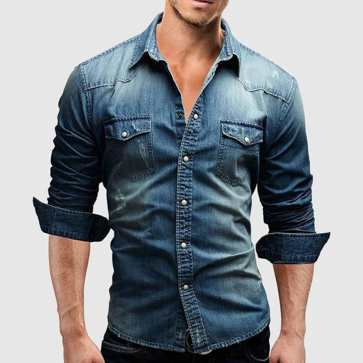 Oliver Bradley - Lane Snap-Front Shirt 4