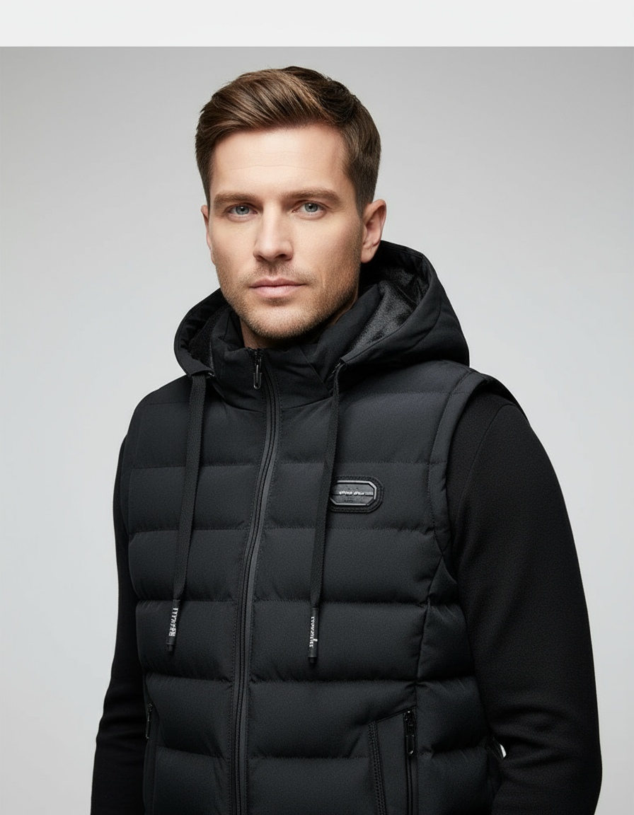 Oliver Bradley - Marshall Quilted Vest
