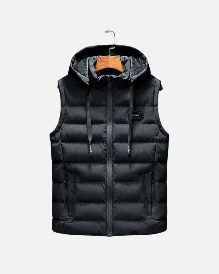 Oliver Bradley - Marshall Quilted Vest 1