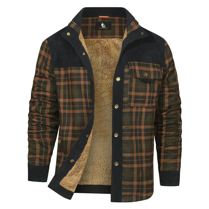 Oliver Bradley - Mason Plaid Overshirt