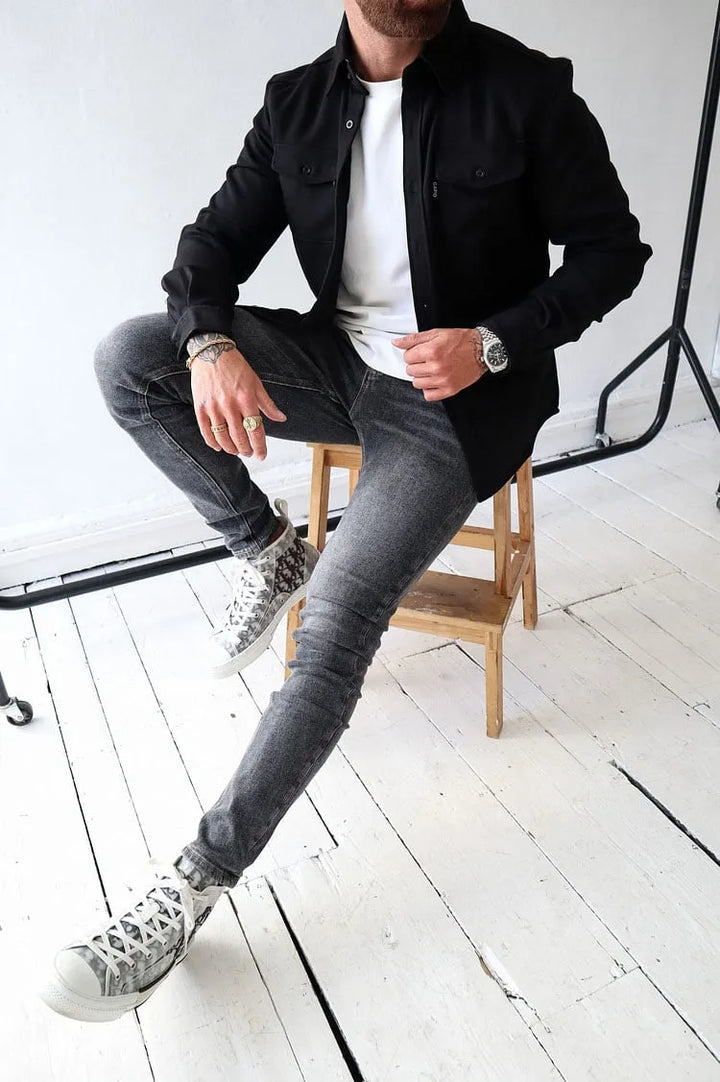 Oliver Bradley - Maverick Button-Front Jacket 3