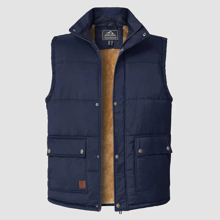 Oliver Bradley - Mitchell Zip-Front Vest
