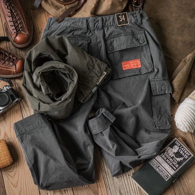 Airflow Cargo Pants for Men – Lightweight Comfort & Functional Design · Oliver Bradley