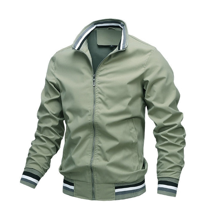 Andrew | Men's Zip Up Casual Classic Bomber Jacket · Oliver Bradley
