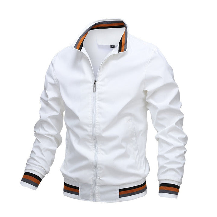Andrew | Men's Zip Up Casual Classic Bomber Jacket · Oliver Bradley