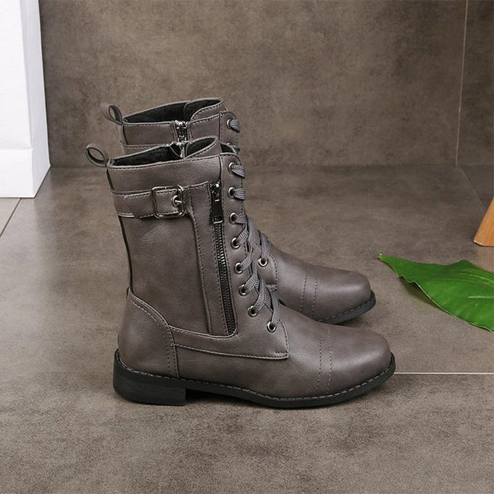 Anna | Orthopedic Women Boots With Side Zip · Oliver Bradley