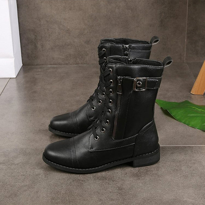 Anna | Orthopedic Women Boots With Side Zip · Oliver Bradley