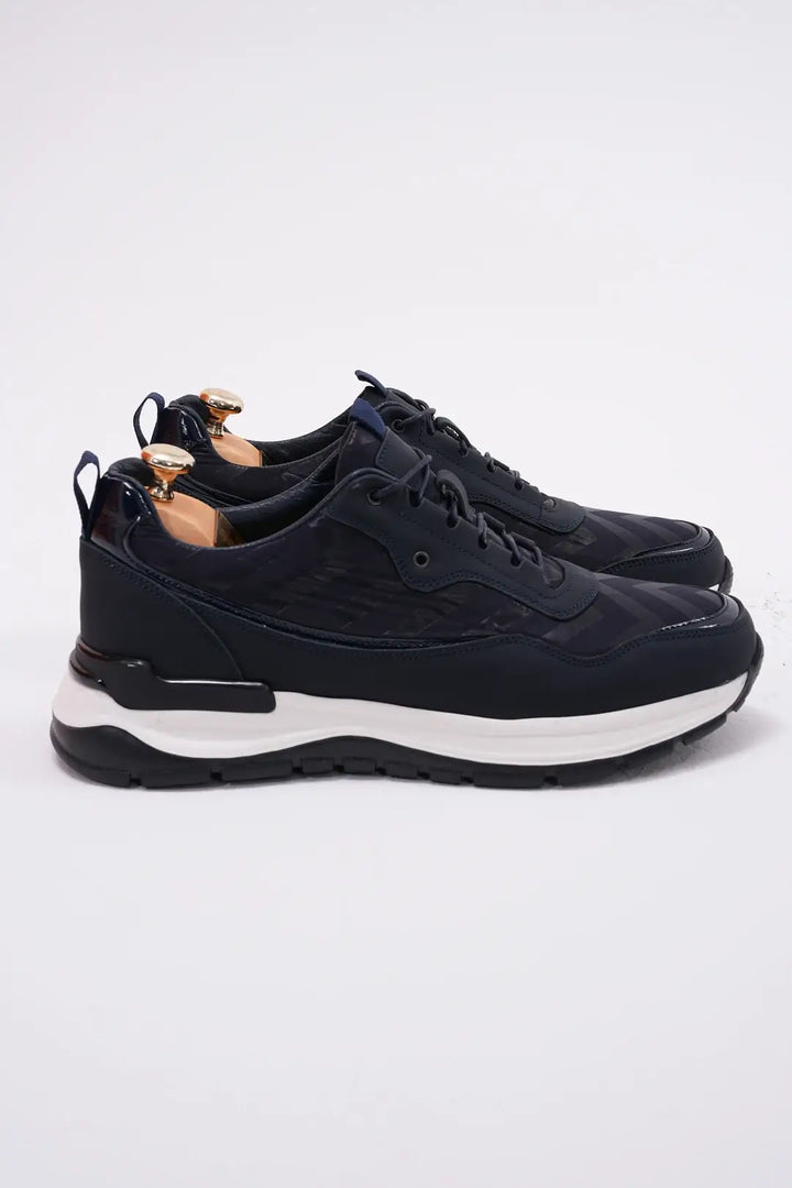 Annecy Trainer Sneaker — Midnight Blue · Oliver Bradley