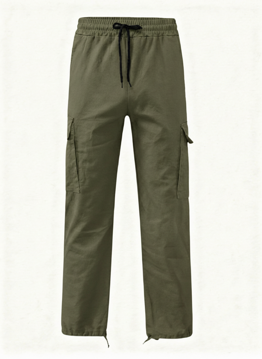 Anton Summer Cargo Pants With Multiple Pockets · Oliver Bradley