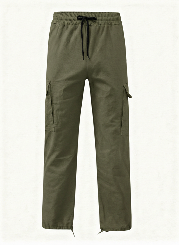 Anton Summer Cargo Pants With Multiple Pockets · Oliver Bradley