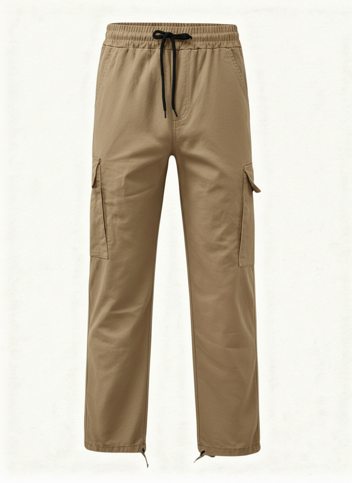 Anton Summer Cargo Pants With Multiple Pockets · Oliver Bradley