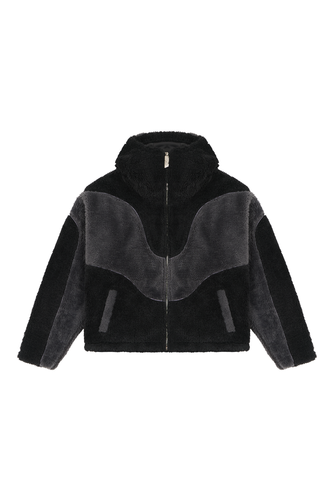 Ash Black Fleece Jacket · Oliver Bradley