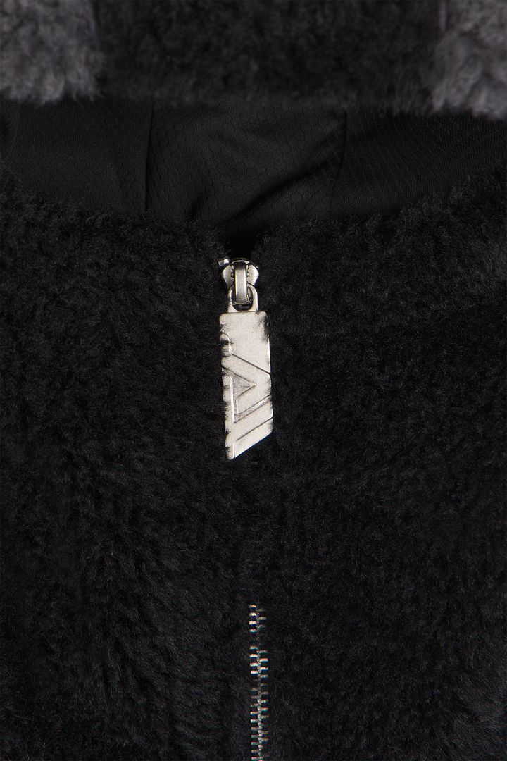 Ash Black Fleece Jacket · Oliver Bradley