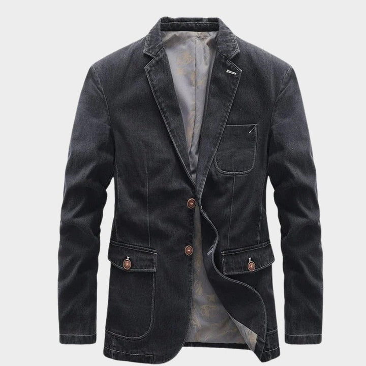 Auden Cotton Blazer – Men’s Lightweight Tailored Jacket · Oliver Bradley