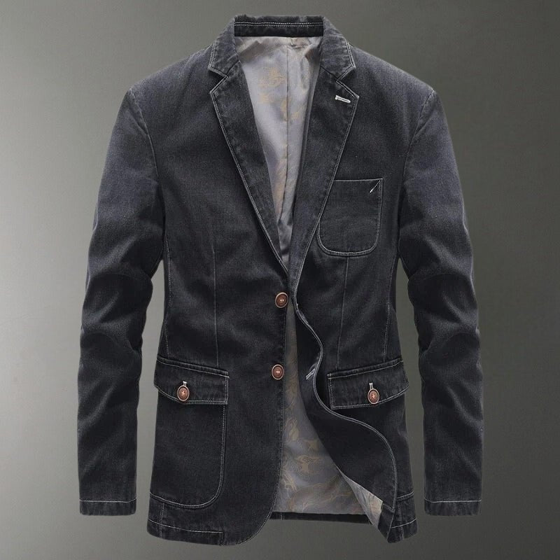 Auden Cotton Blazer – Men’s Lightweight Tailored Jacket · Oliver Bradley
