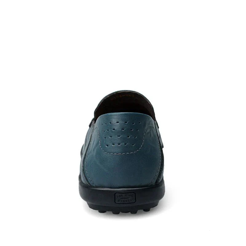 Aure Italian 100% Genuine Leather Loafers · Oliver Bradley