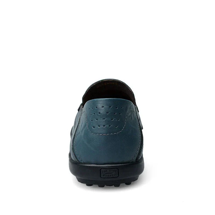 Aure Italian 100% Genuine Leather Loafers · Oliver Bradley