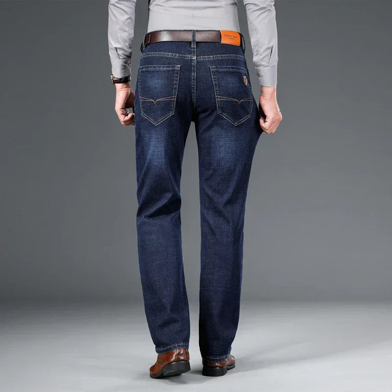 Axel's Classic Men Denim Jeans Straight Leg · Oliver Bradley