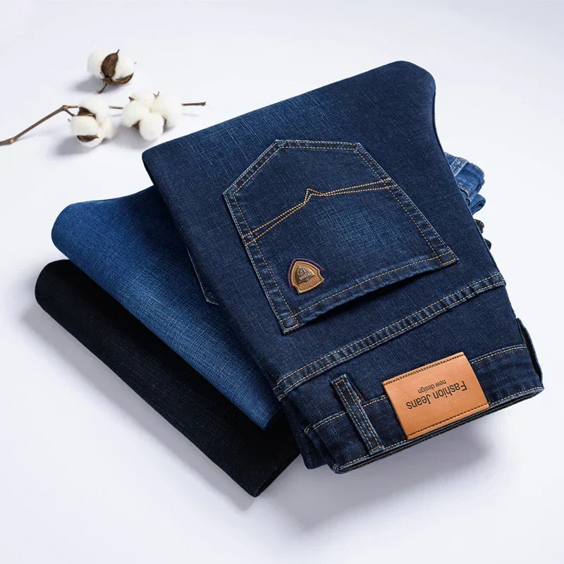 Axel's Classic Men Denim Jeans Straight Leg · Oliver Bradley