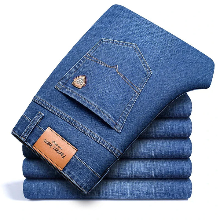 Axel's Classic Men Denim Jeans Straight Leg · Oliver Bradley