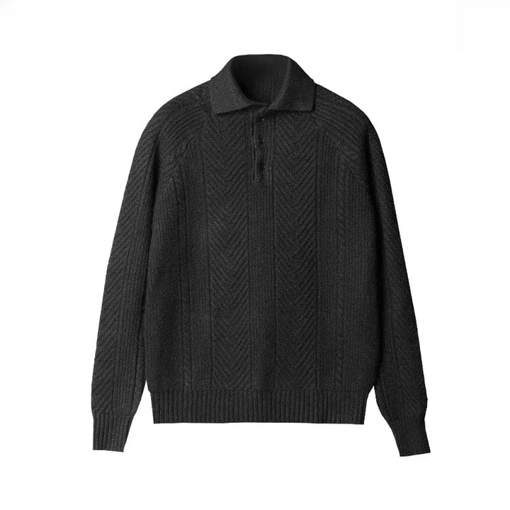 Bari Patterned Knit Pullover · Oliver Bradley