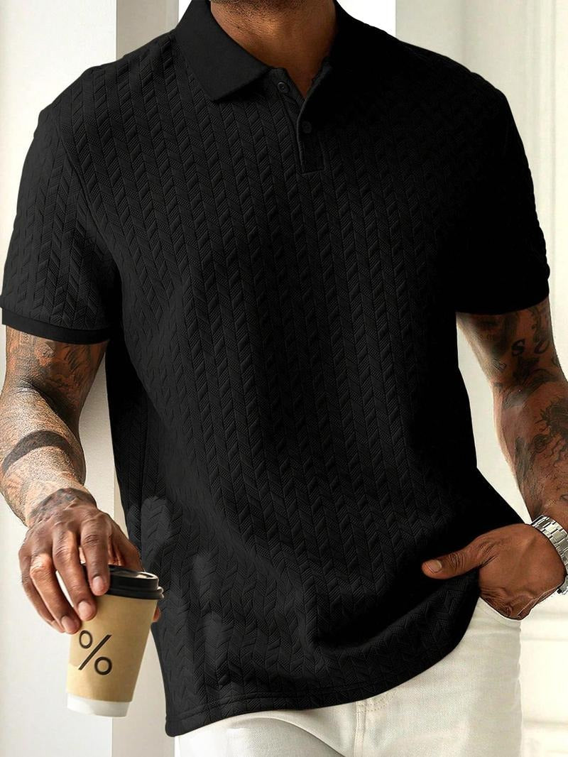 Belvento Jacquard Polo · Oliver Bradley
