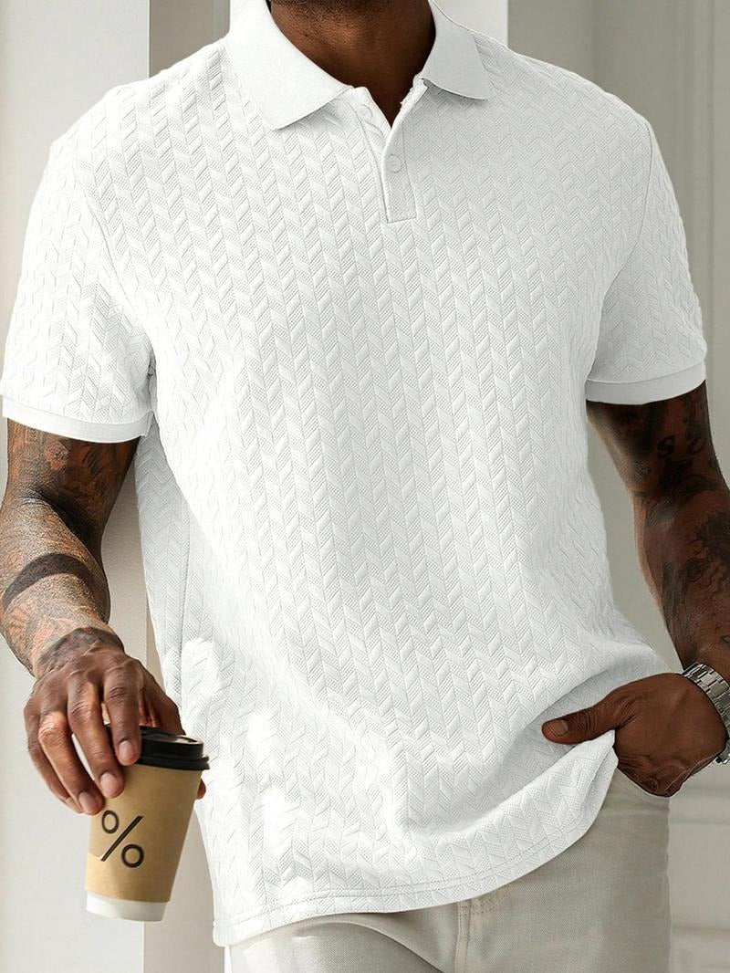 Belvento Jacquard Polo · Oliver Bradley