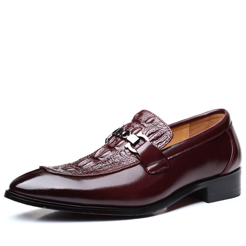 Benjy Men’s Brogue Shoes – Classic Wingtip Dress Shoe | Smart Casual & Formal Wear