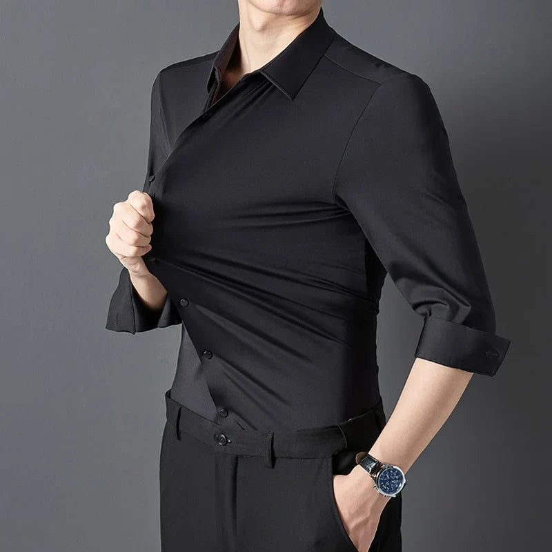 Bequeme Slim Fit Hemden | Stilvolles und Elastisches Design · Oliver Bradley