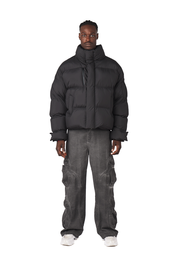 Black Puffer Jacket · Oliver Bradley