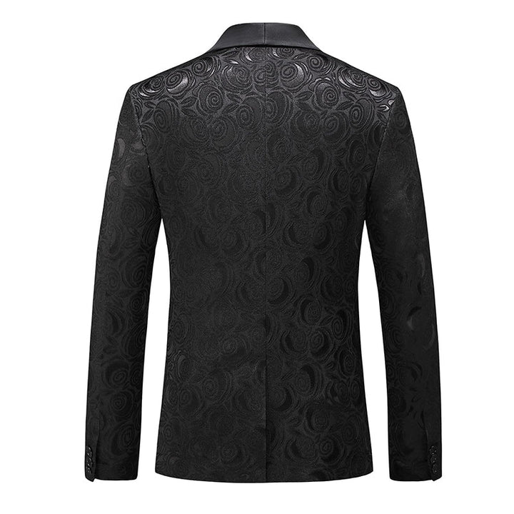 Black Rose Statement Tuxedo (3-Piece) · Oliver Bradley