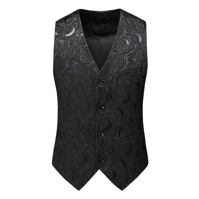 Black Rose Statement Tuxedo (3-Piece) · Oliver Bradley