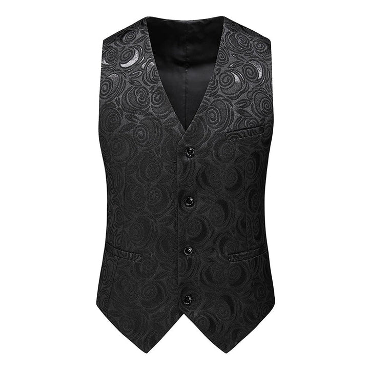 Black Rose Statement Tuxedo (3-Piece) · Oliver Bradley