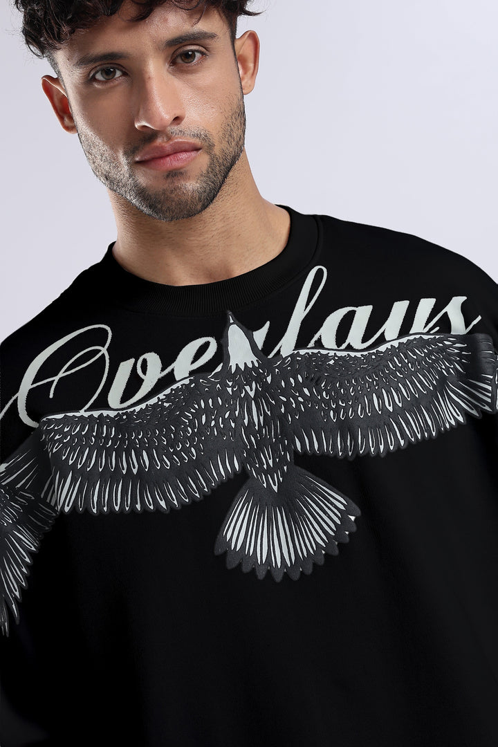 Black Spirit Wings T-Shirt · Oliver Bradley