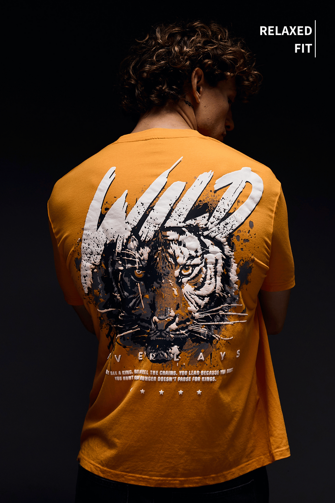 Blazing Wild Relaxed Fit T-Shirt · Oliver Bradley