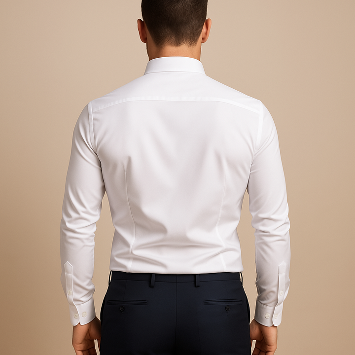 Bram | Modern classic long-sleeve shirt for men · Oliver Bradley