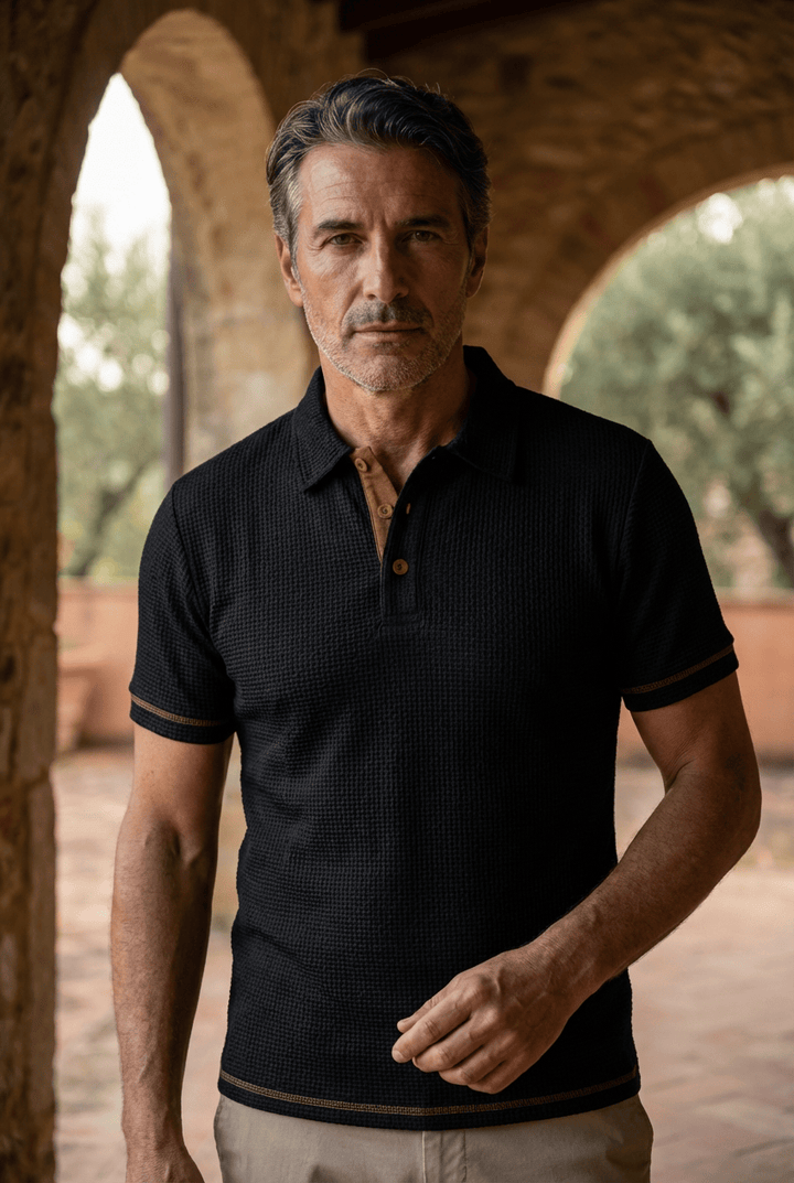 BREATHABLE MODERN POLO FOR MEN · Oliver Bradley