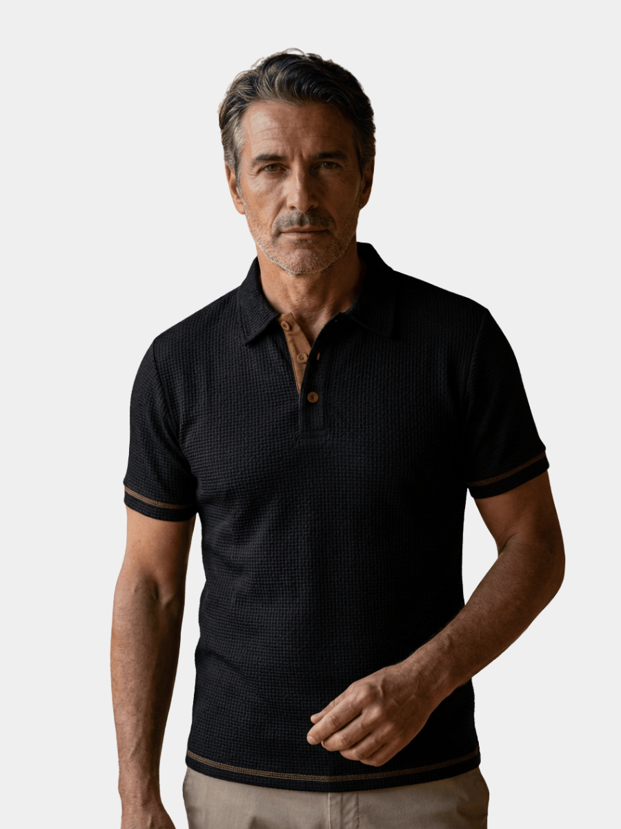 BREATHABLE MODERN POLO FOR MEN · Oliver Bradley