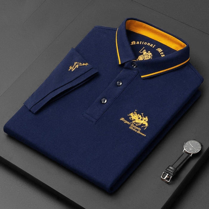 BREATHABLE POLO SHIRT FOR MEN · Oliver Bradley