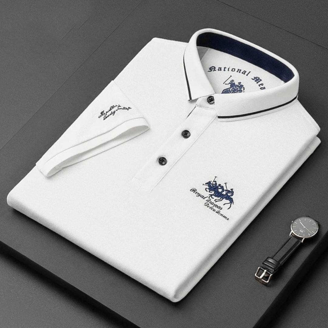 BREATHABLE POLO SHIRT FOR MEN · Oliver Bradley